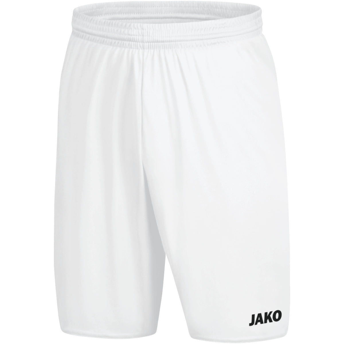 JAKO Sporthose Anderlecht 2.0 mit Innenslip – Weiß (vorne)