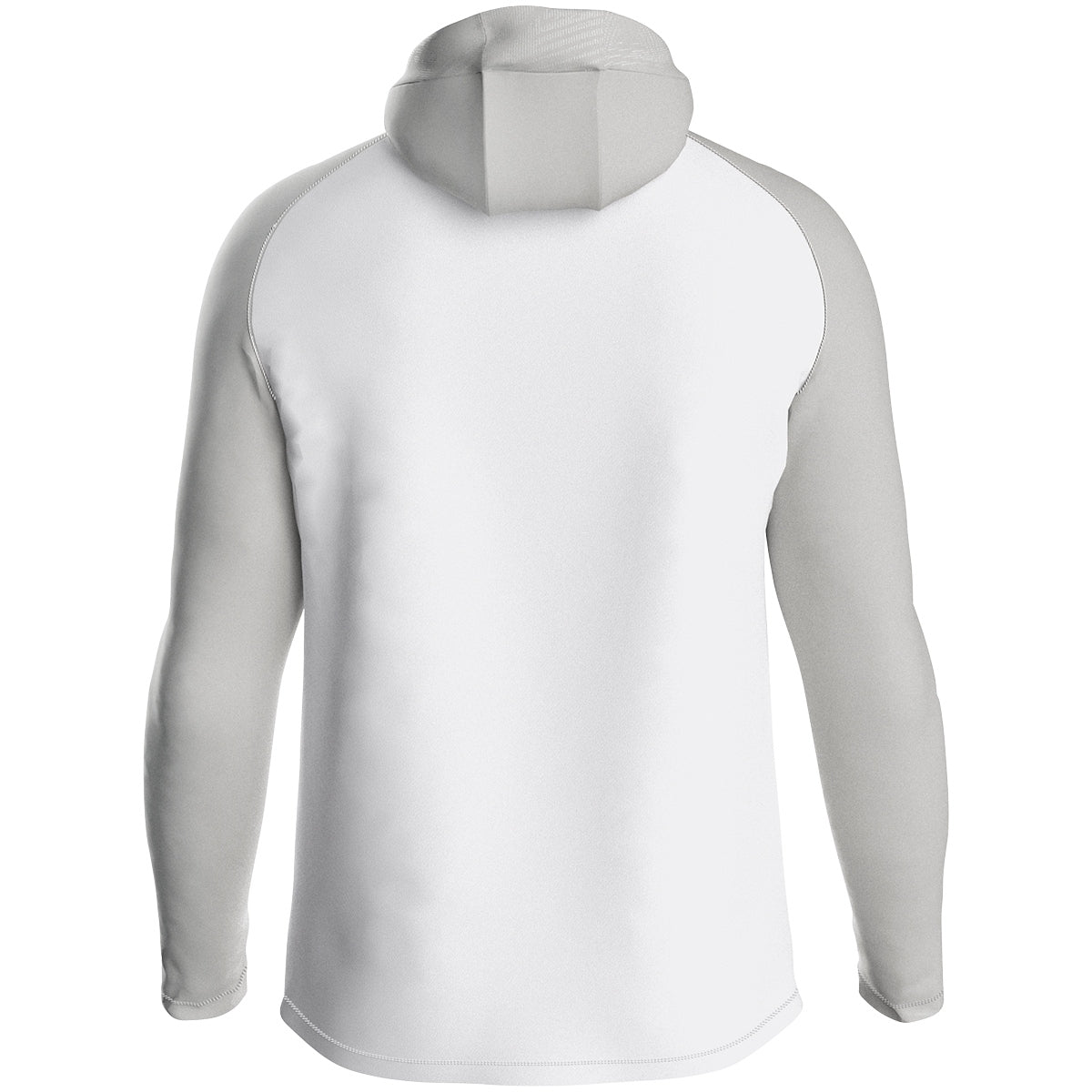 JAKO Kapuzenjacke Iconic – Weiß (hinten)