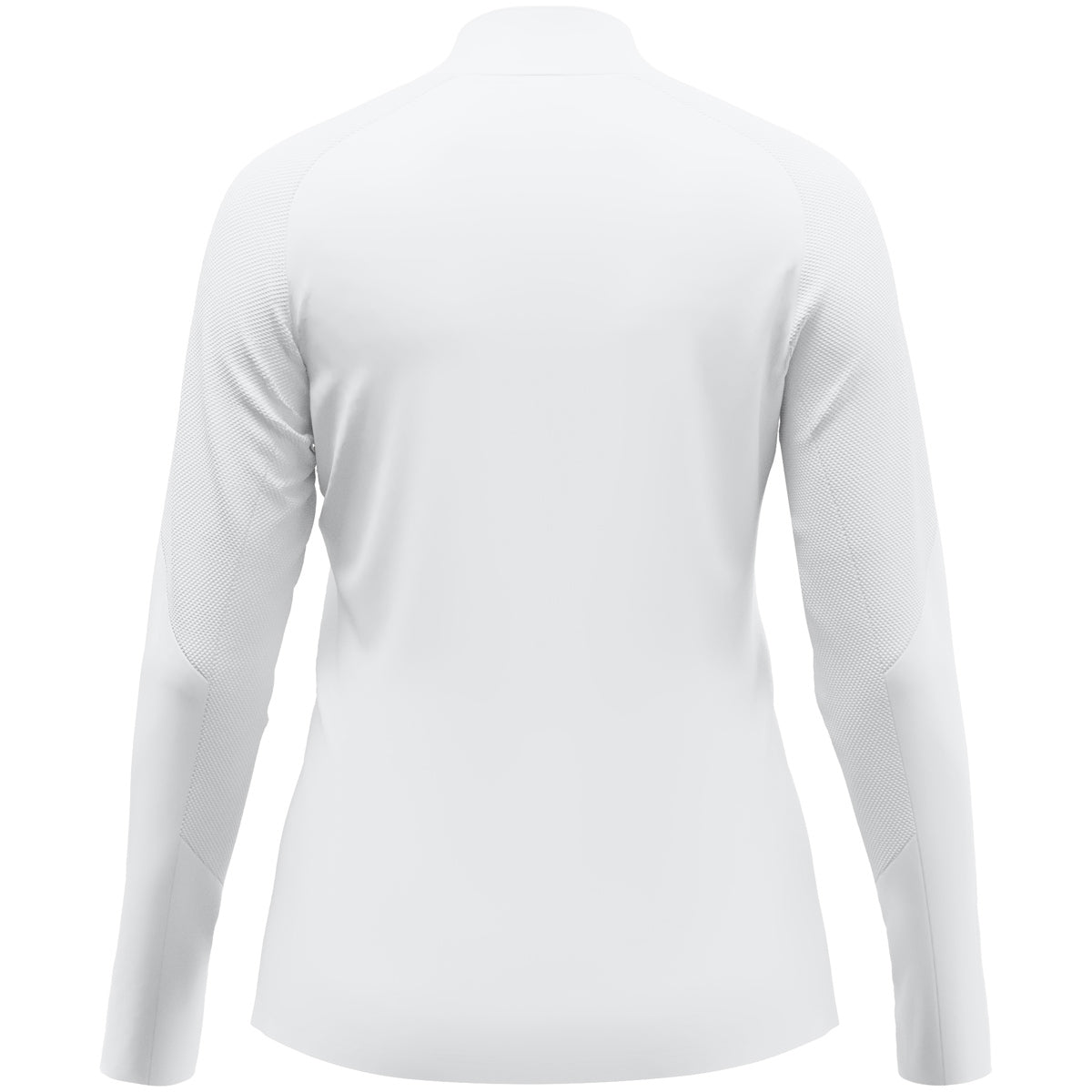 JAKO Ziptop Light Flow Damen – Weiß (hinten)