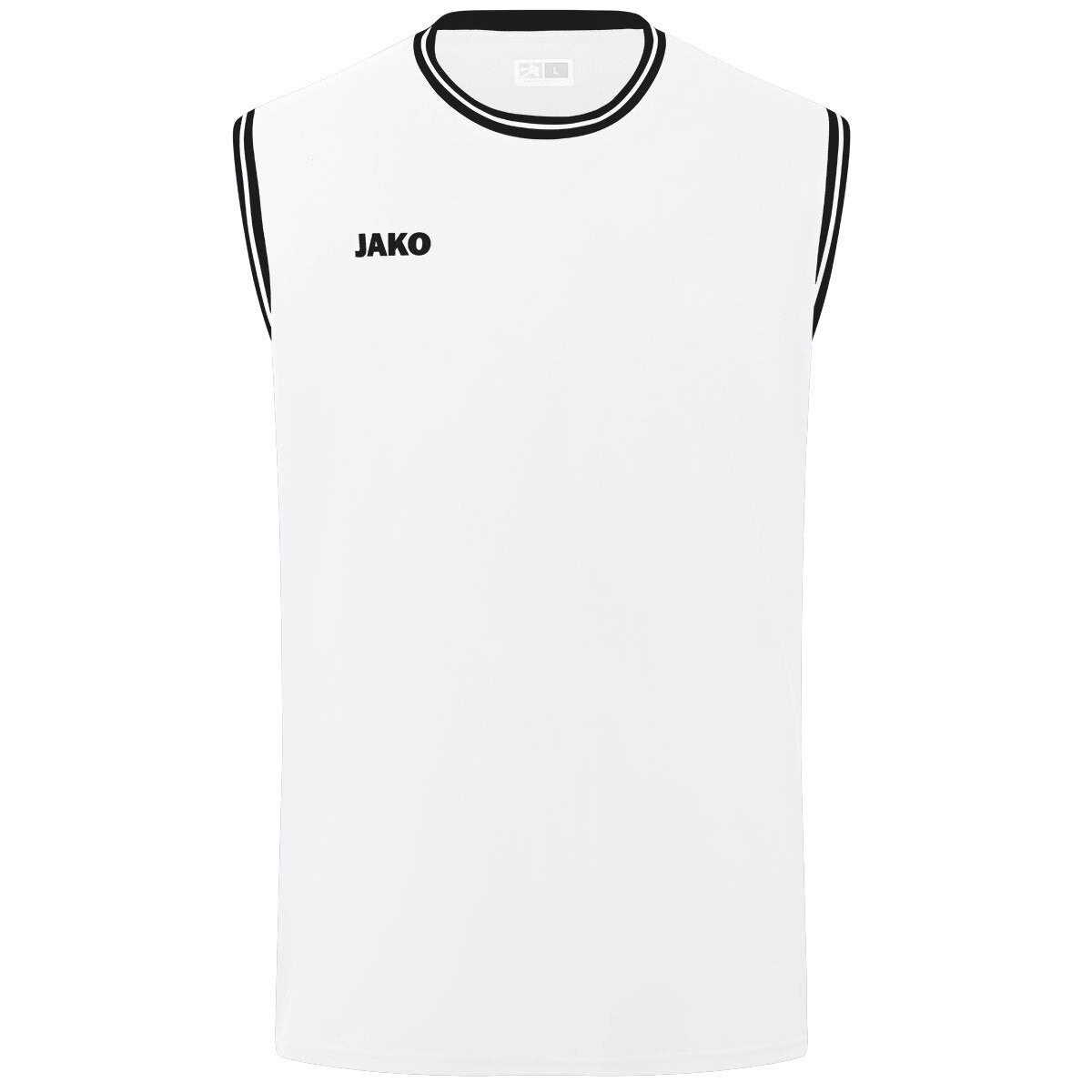JAKO Trikot Center 2.0 – Weiß (vorne)