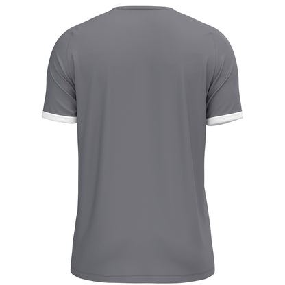 JAKO Trikot One kurzarm – Grau (hinten)