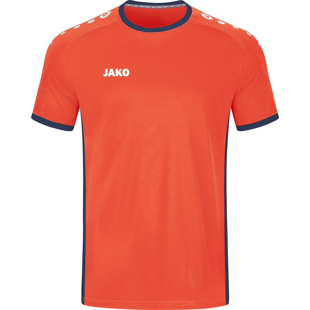 JAKO Trikot Primera Kurzarm – Orange (vorne)
