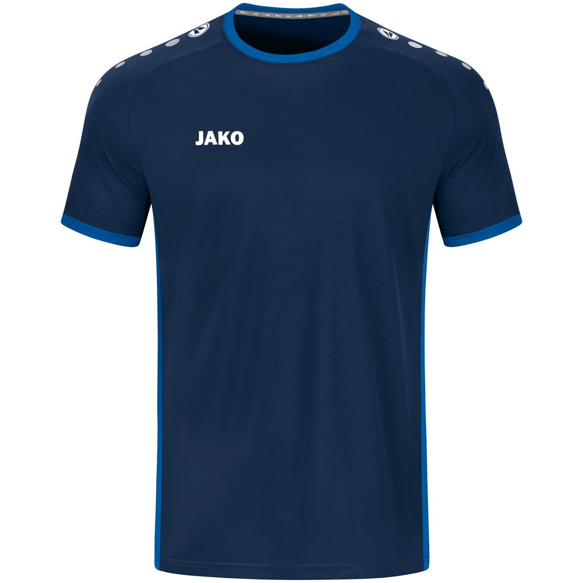 JAKO Trikot Primera Kurzarm – Blau (934) (vorne)