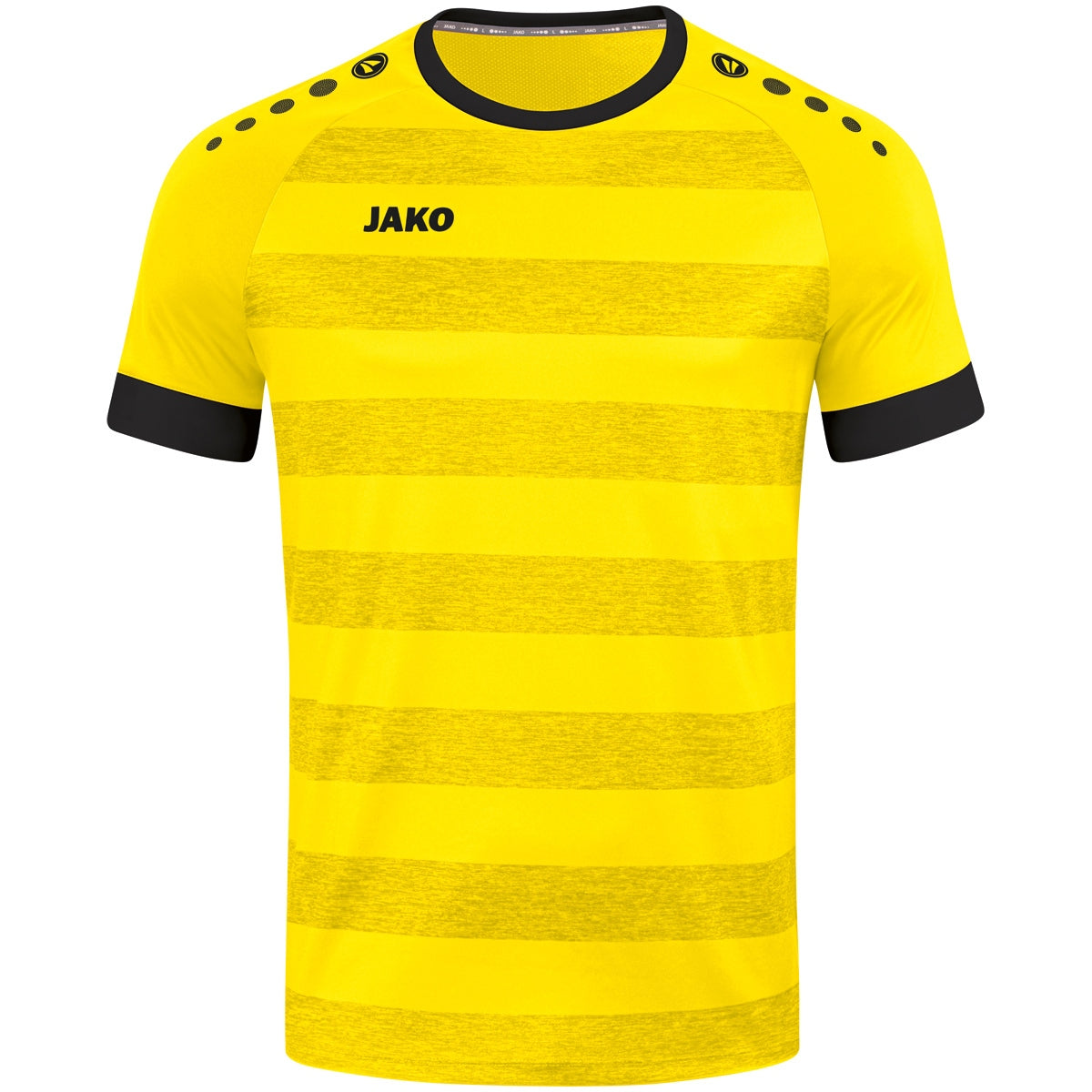 JAKO Trikot Celtic Melange Kurzarm – Gelb (vorne)