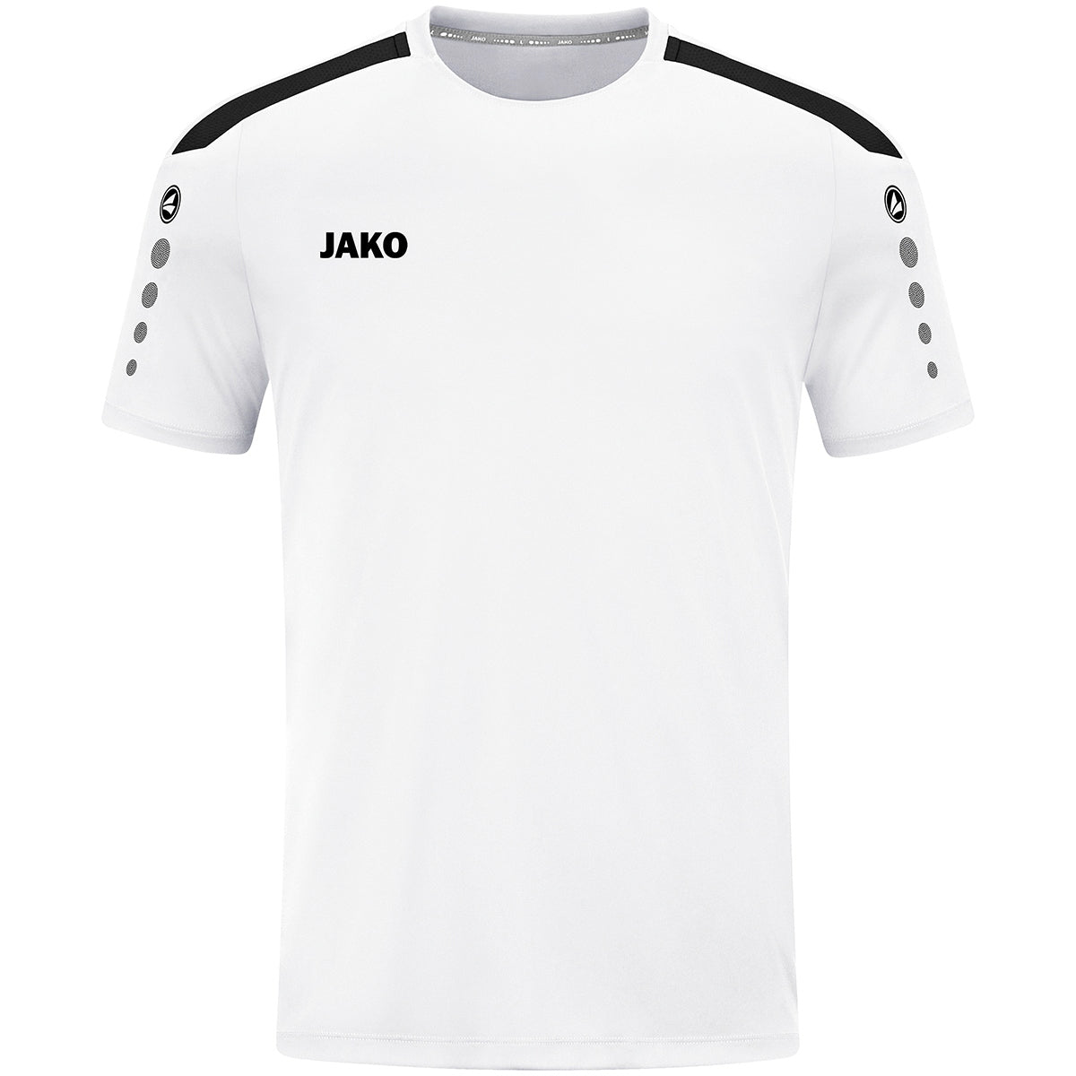 JAKO Trikot Power kurzarm – Weiß (000) (vorne)