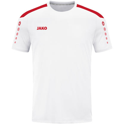 JAKO Trikot Power kurzarm – Weiß (004) (vorne)
