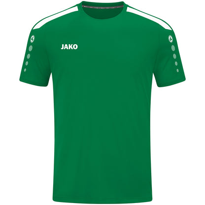 JAKO Trikot Power kurzarm – Grün (200) (vorne)