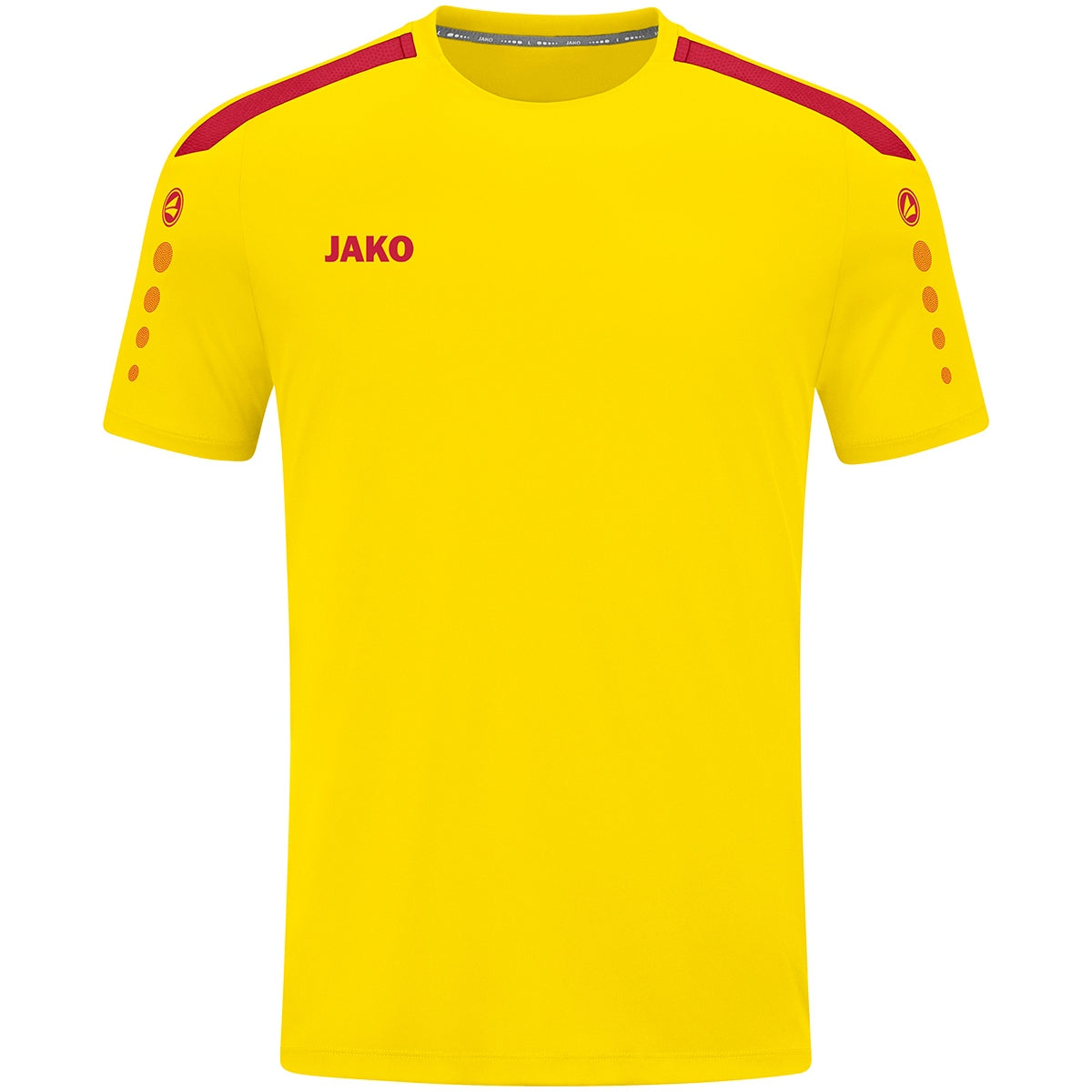 JAKO Trikot Power kurzarm – Gelb (302) (vorne)