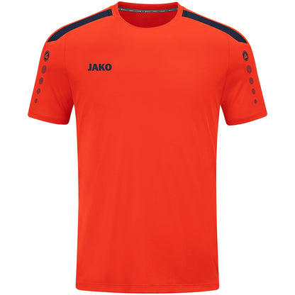 JAKO Trikot Power kurzarm – Orange (vorne)