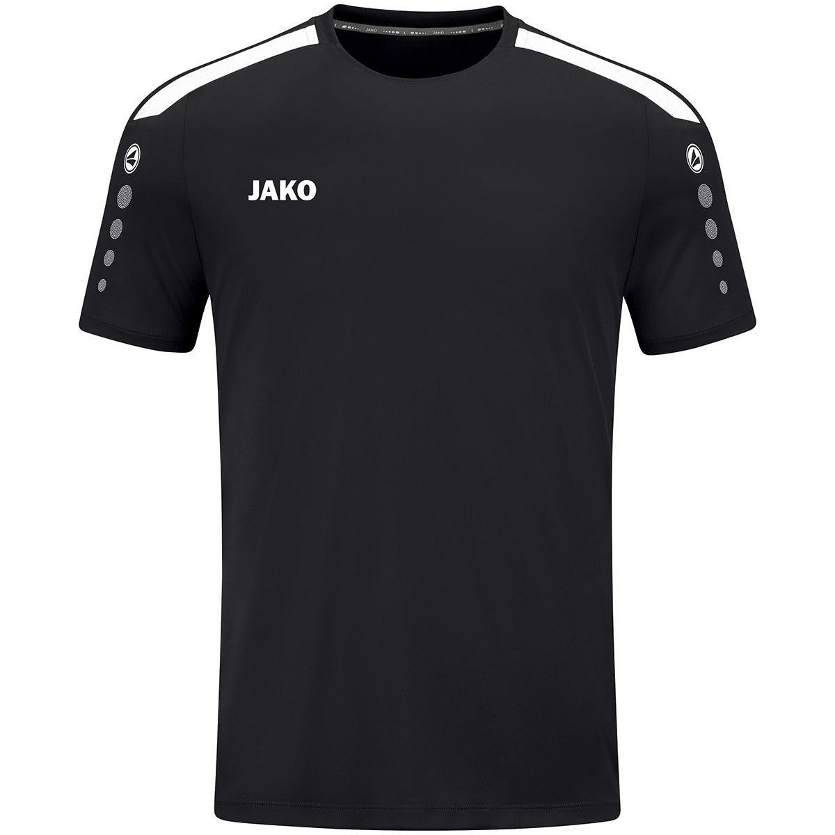 JAKO Trikot Power kurzarm – Schwarz (800) (vorne)