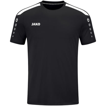 JAKO Trikot Power kurzarm – Schwarz (800) (vorne)