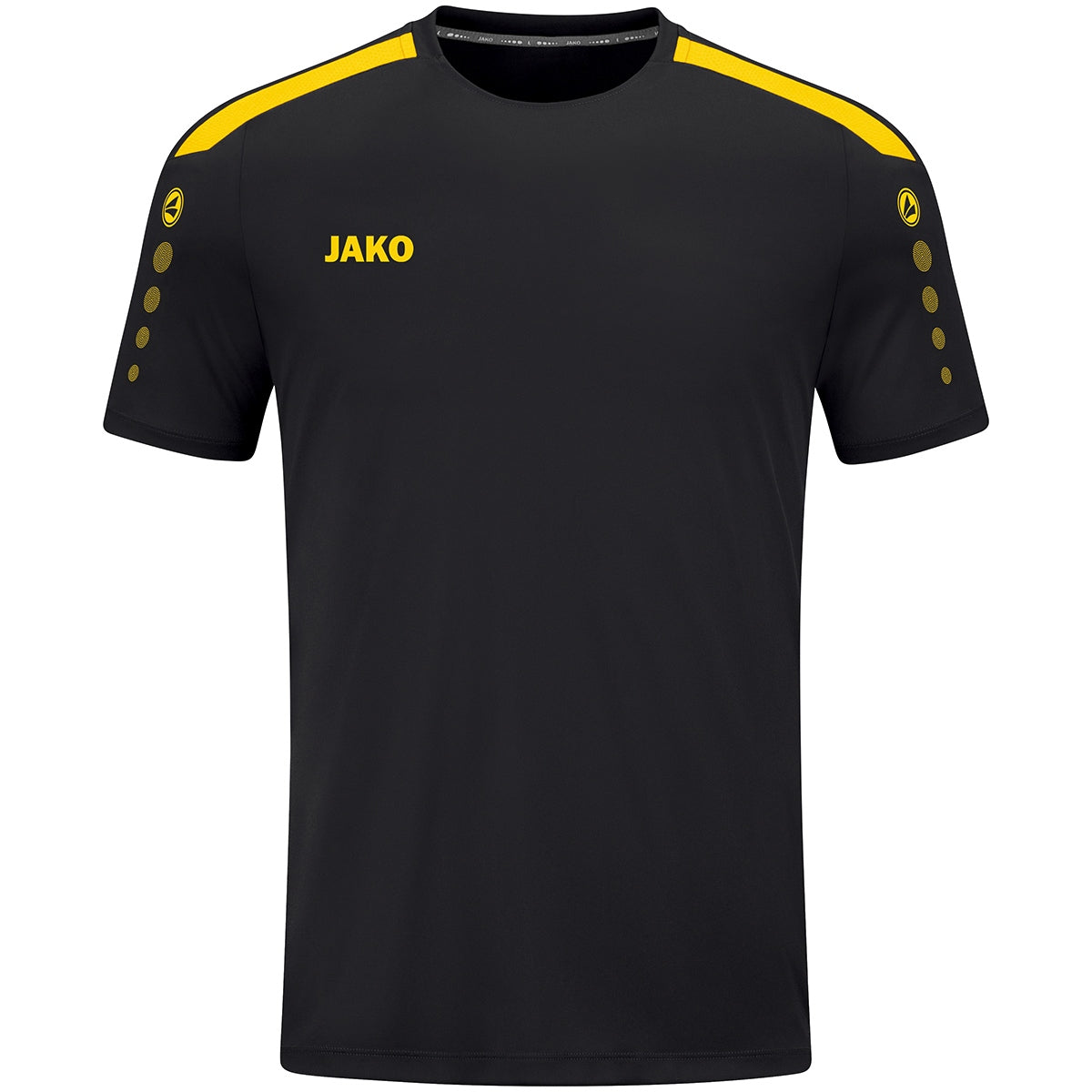 JAKO Trikot Power kurzarm – Schwarz (803) (vorne)