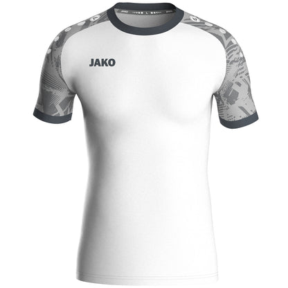 JAKO Trikot Iconic kurzarm – Weiß (016) (vorne)