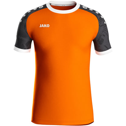 JAKO Trikot Iconic kurzarm – Orange (vorne)