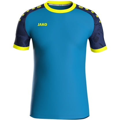 JAKO Trikot Iconic kurzarm – Blau (444) (vorne)