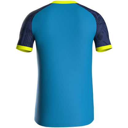 JAKO Trikot Iconic kurzarm – Blau (444) (hinten)