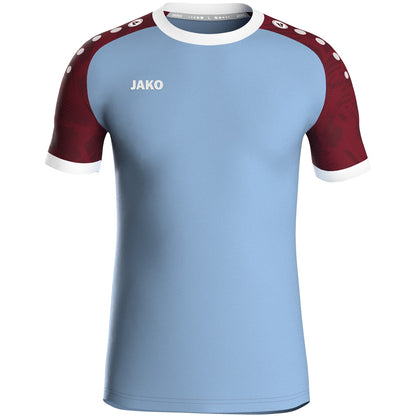 JAKO Trikot Iconic kurzarm – Blau (457) (vorne)