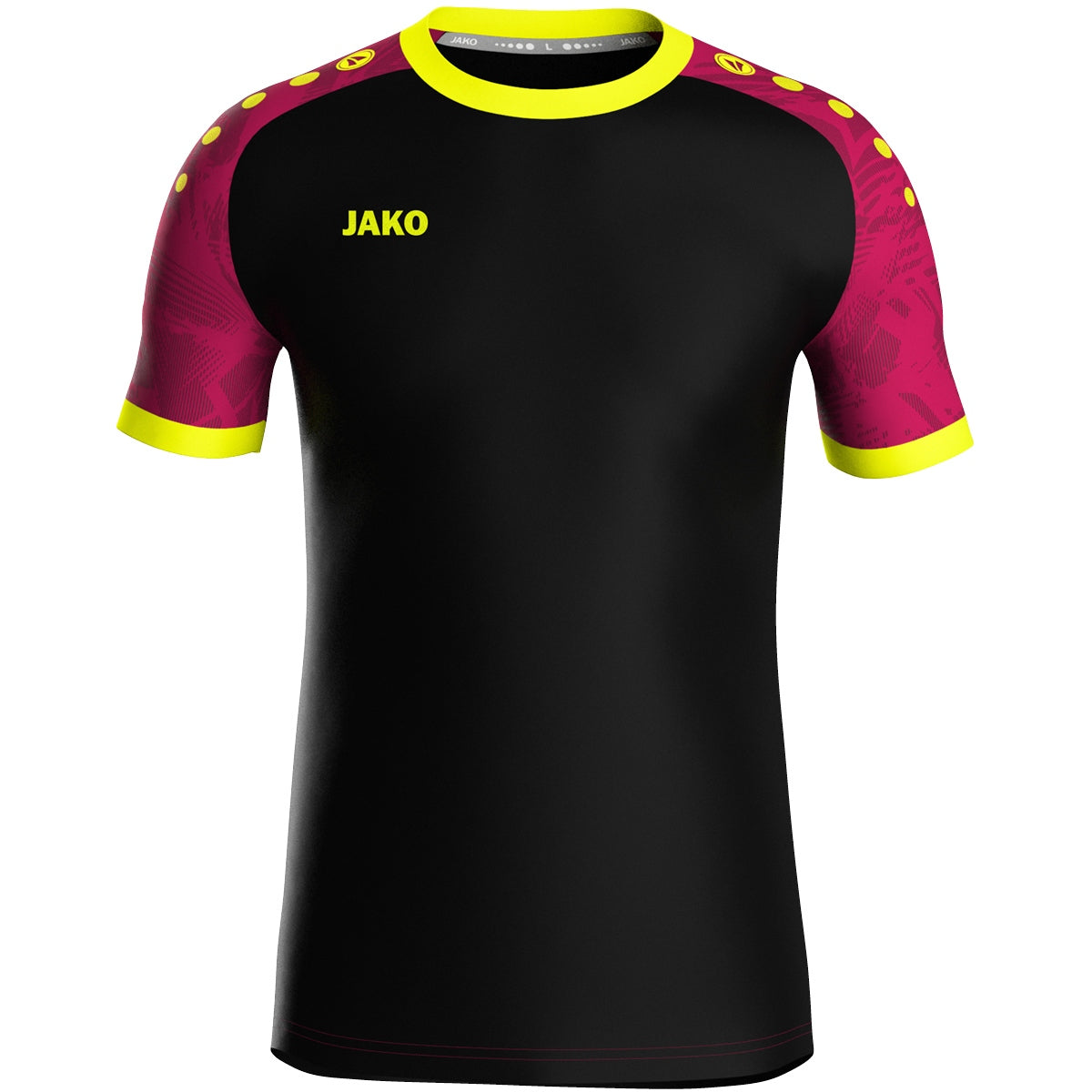 JAKO Trikot Iconic kurzarm – Schwarz (805) (vorne)