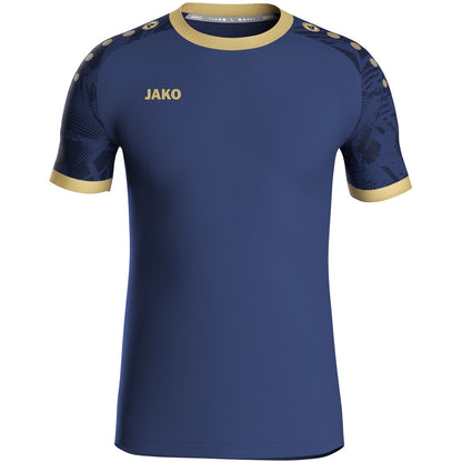 JAKO Trikot Iconic kurzarm – Blau (939) (vorne)