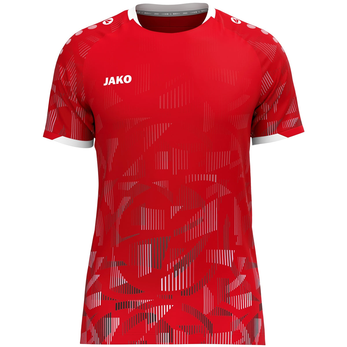 JAKO Trikot Sonic kurzarm – Rot (vorne)