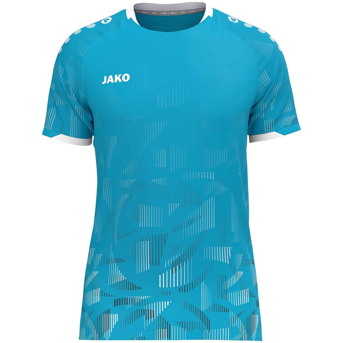 JAKO Trikot Sonic kurzarm – Blau (276) (vorne)