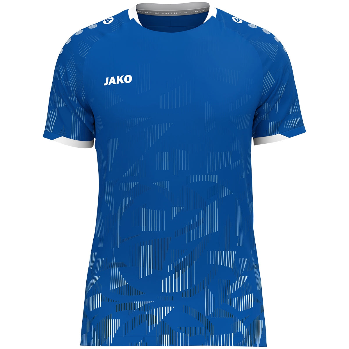 JAKO Trikot Sonic kurzarm – Blau (408) (vorne)