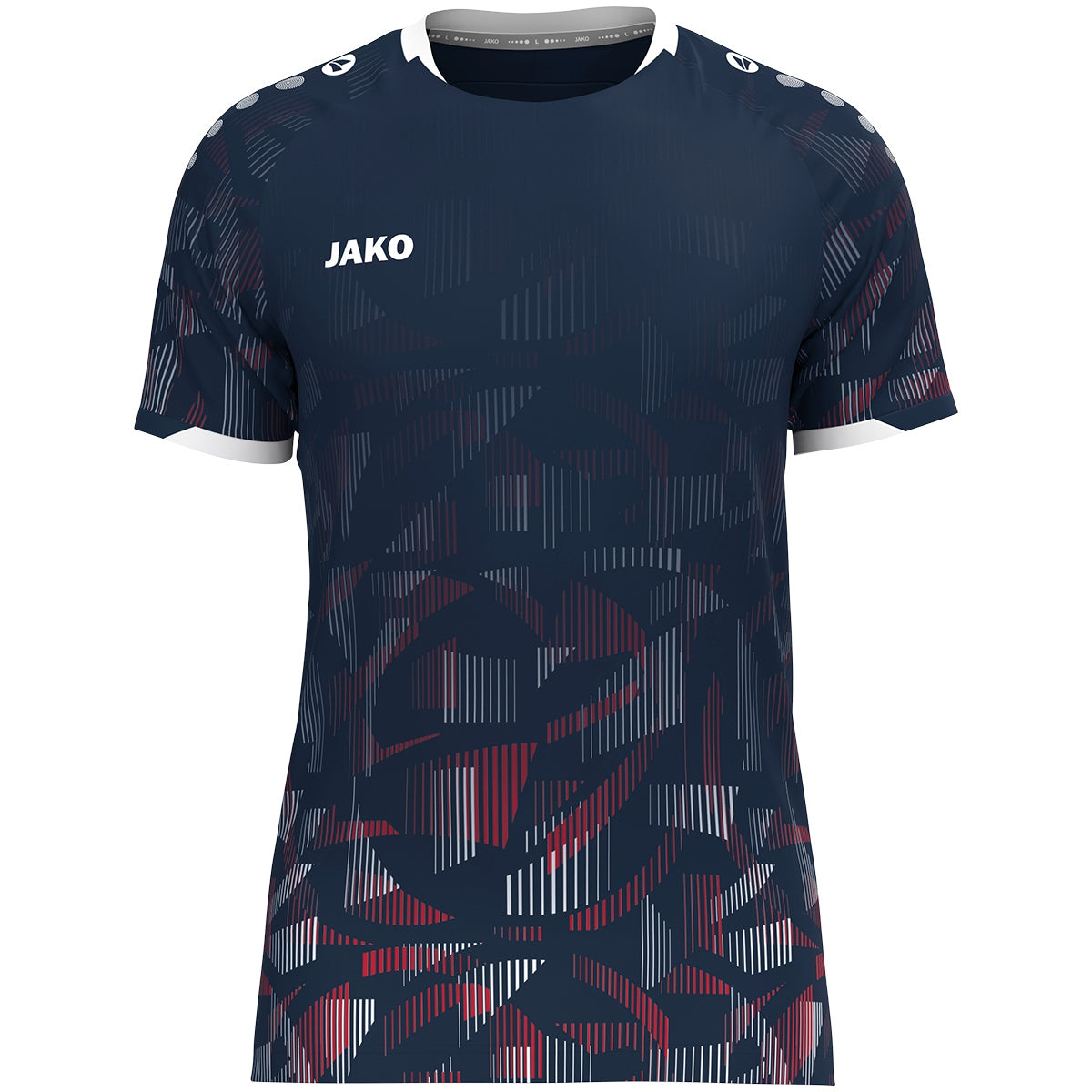 JAKO Trikot Sonic kurzarm – Blau (902) (vorne)