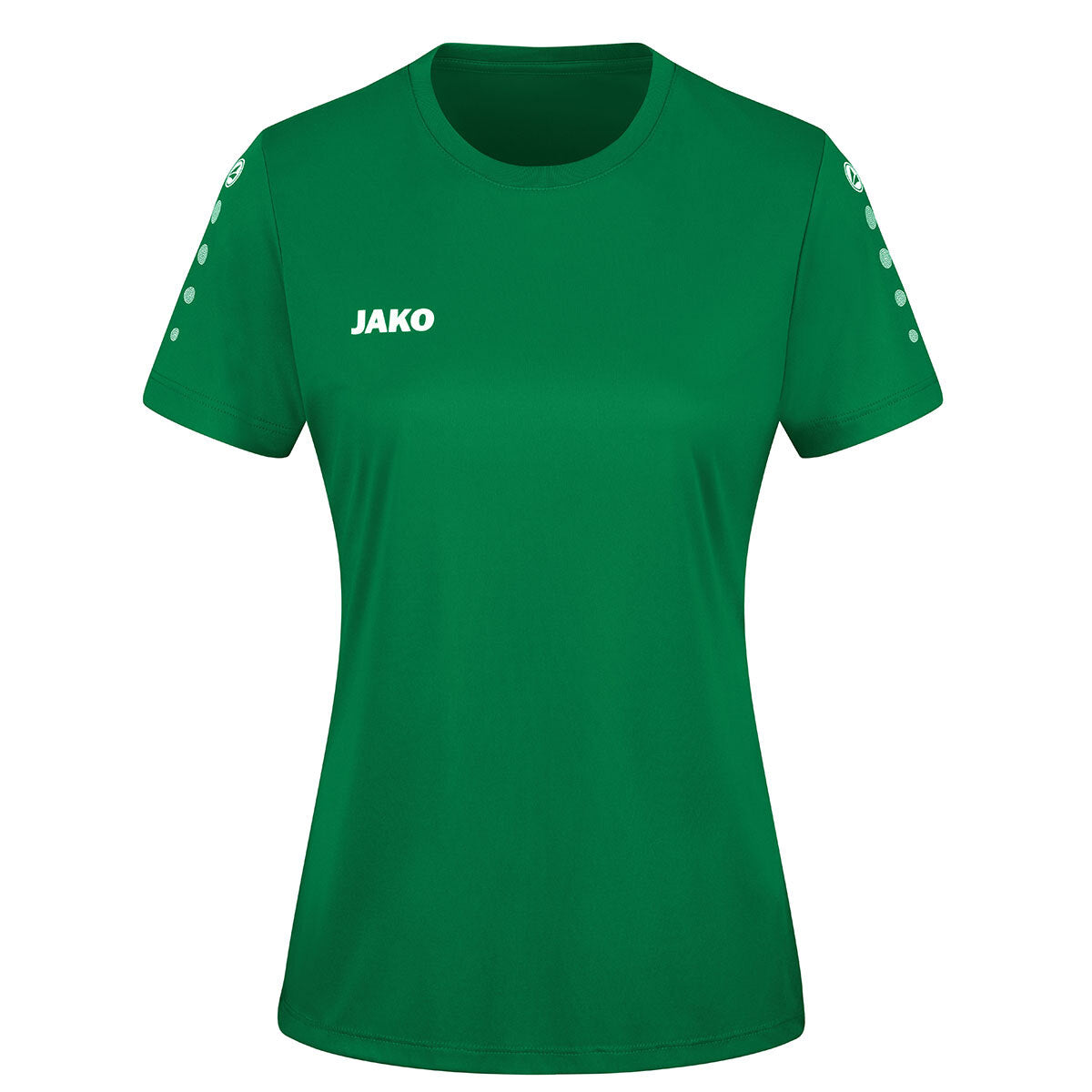 JAKO Trikot Team Damen kurzarm – Grün (06) (vorne)
