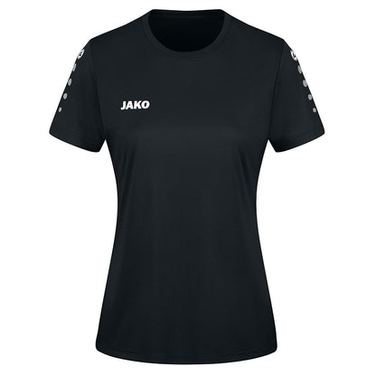 JAKO Trikot Team Damen kurzarm – Schwarz (vorne)