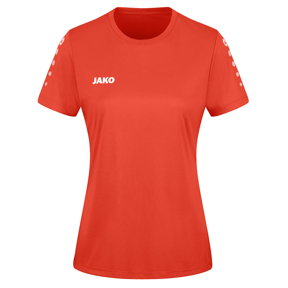 JAKO Trikot Team Damen kurzarm – Orange (18) (vorne)