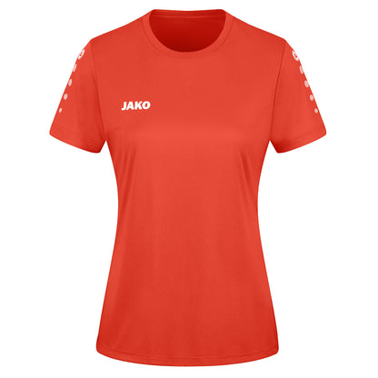 JAKO Trikot Team Damen kurzarm – Orange (18) (vorne)
