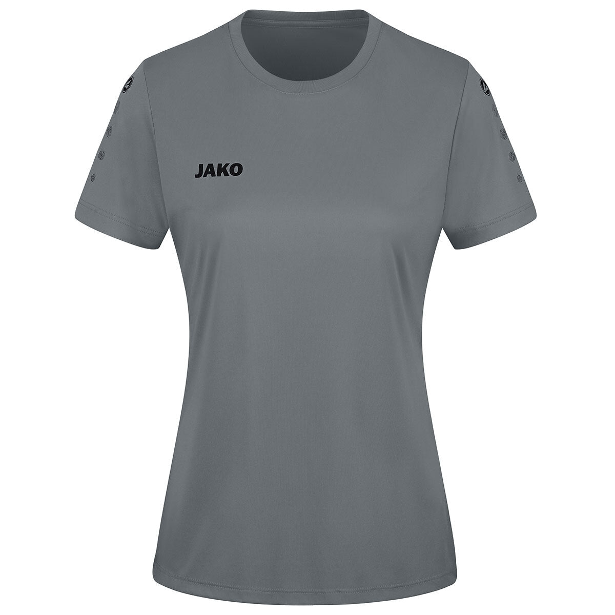 JAKO Trikot Team Damen kurzarm – Grau (vorne)