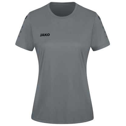 JAKO Trikot Team Damen kurzarm – Grau (vorne)