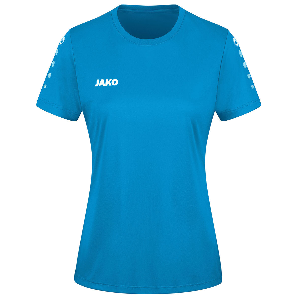 JAKO Trikot Team Damen kurzarm – Blau (89) (vorne)