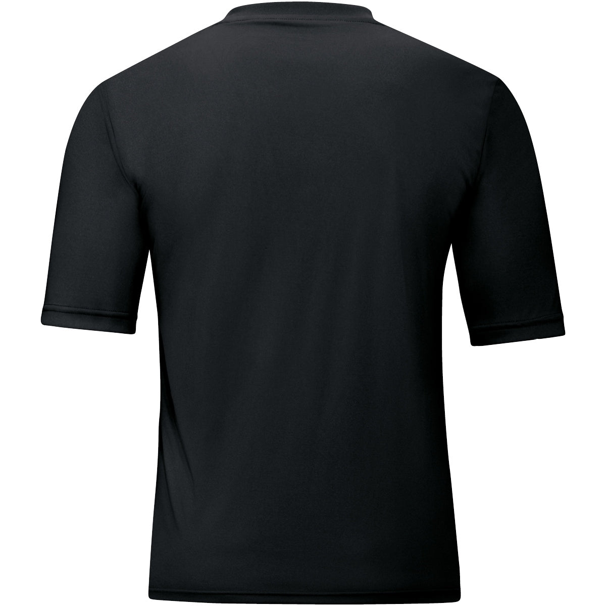 JAKO Trikot Team kurzarm – Schwarz (hinten)