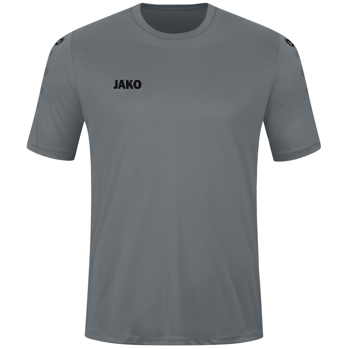 JAKO Trikot Team kurzarm – Grau (vorne)