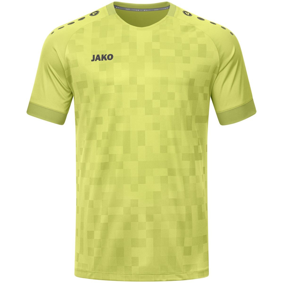 JAKO Trikot Pixel kurzarm – Gelb (vorne)