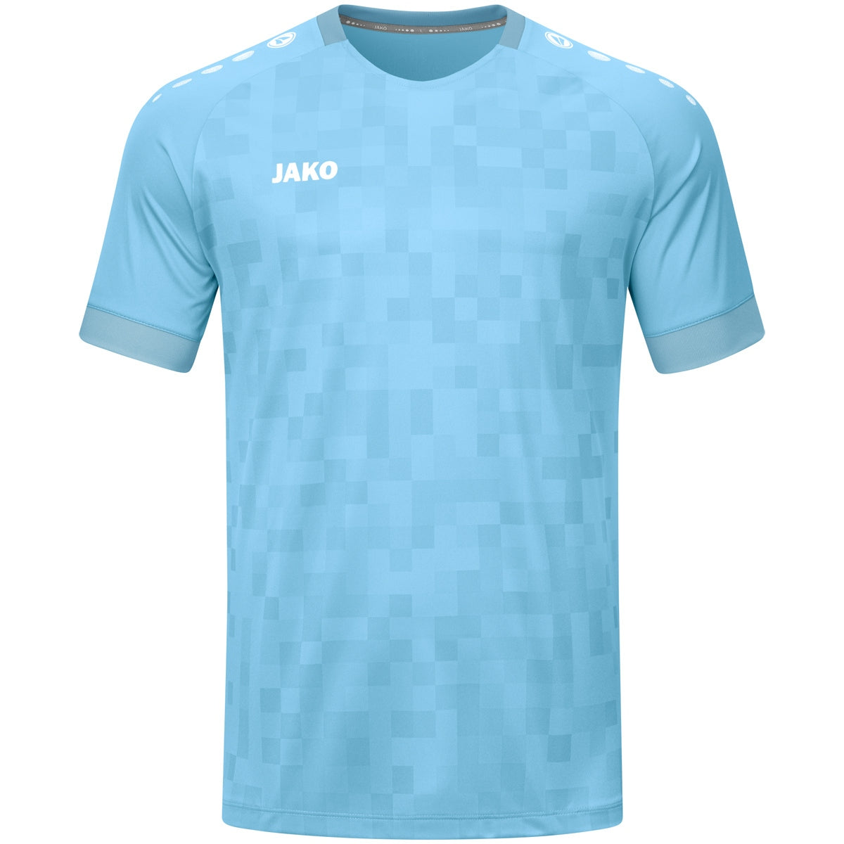 JAKO Trikot Pixel kurzarm – Blau (455) (vorne)