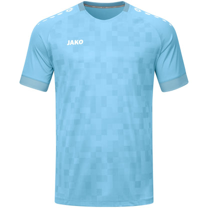 JAKO Trikot Pixel kurzarm – Blau (455) (vorne)