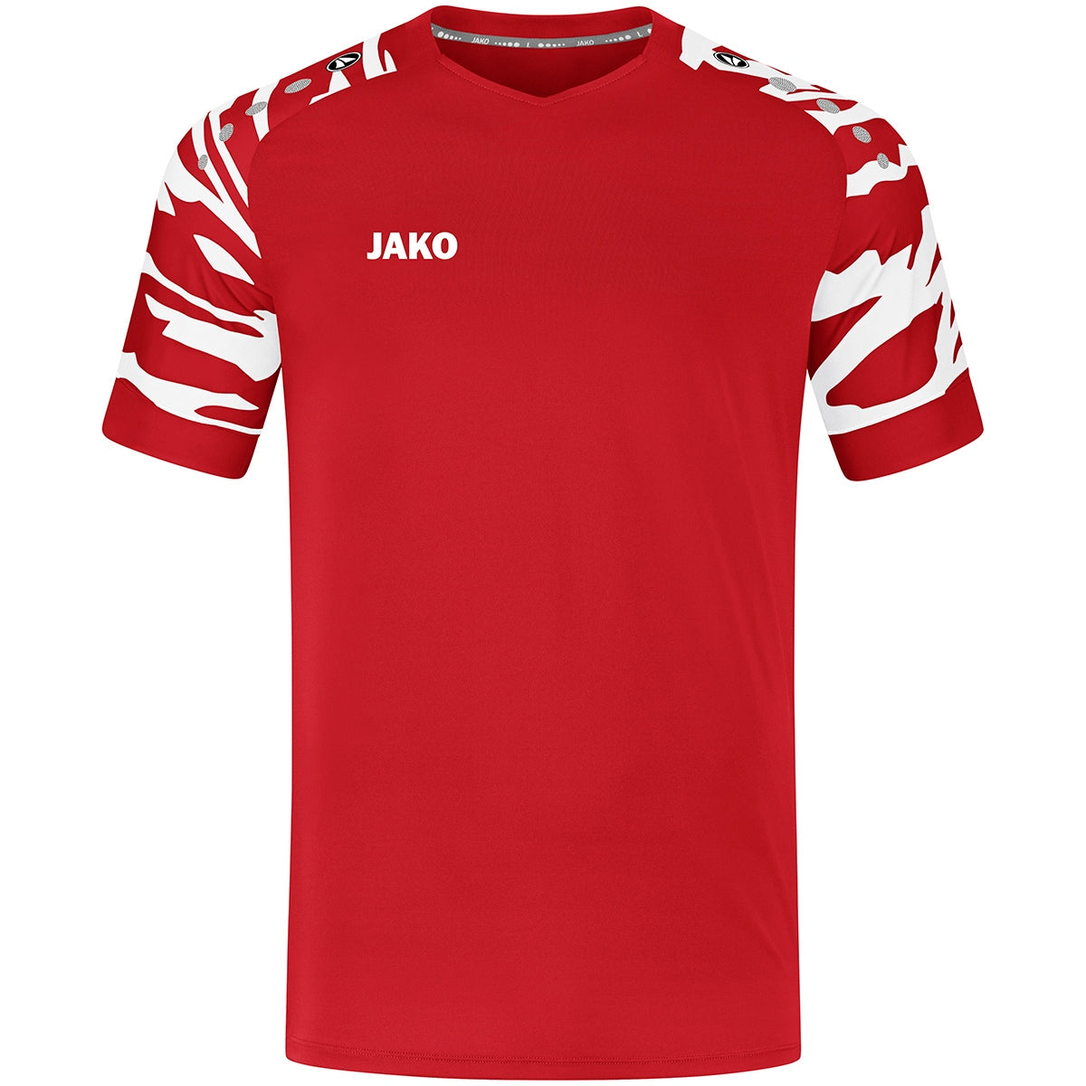 JAKO Trikot Wild kurzarm – Rot (vorne)