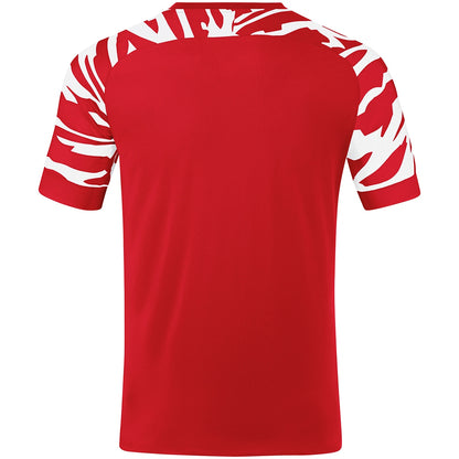 JAKO Trikot Wild kurzarm – Rot (hinten)
