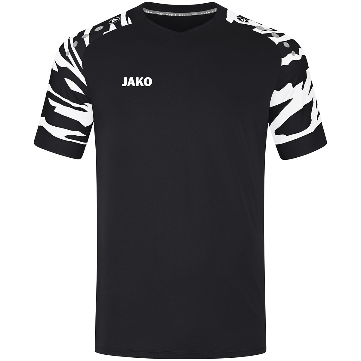 JAKO Trikot Wild kurzarm – Schwarz (vorne)