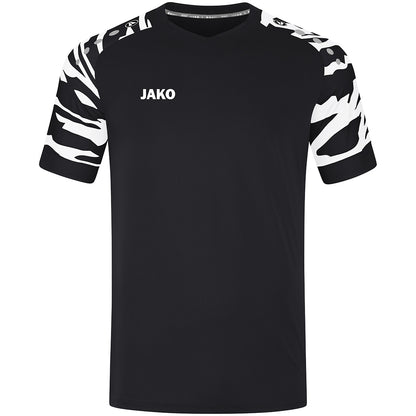 JAKO Trikot Wild kurzarm – Schwarz (vorne)