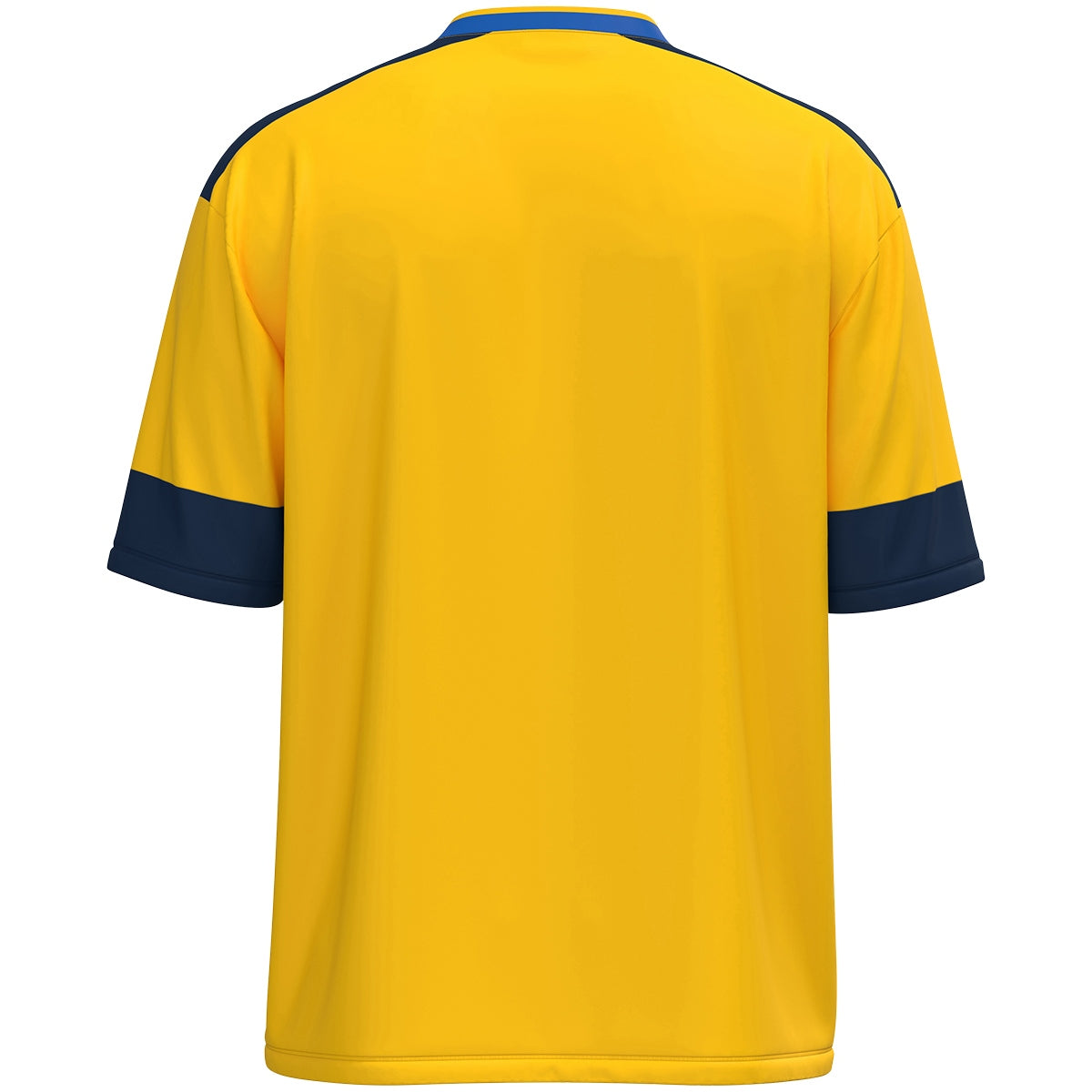 JAKO Trikot Club 92 kurzarm – Gelb (hinten)
