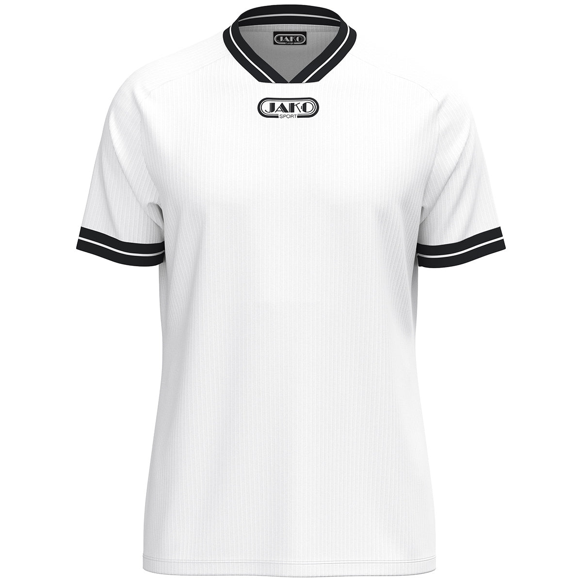 JAKO Trikot Retro kurzarm – Weiß (000) (vorne)