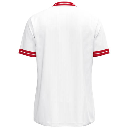 JAKO Trikot Retro kurzarm – Weiß (004) (hinten)