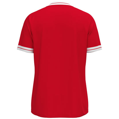 JAKO Trikot Retro kurzarm – Rot (hinten)