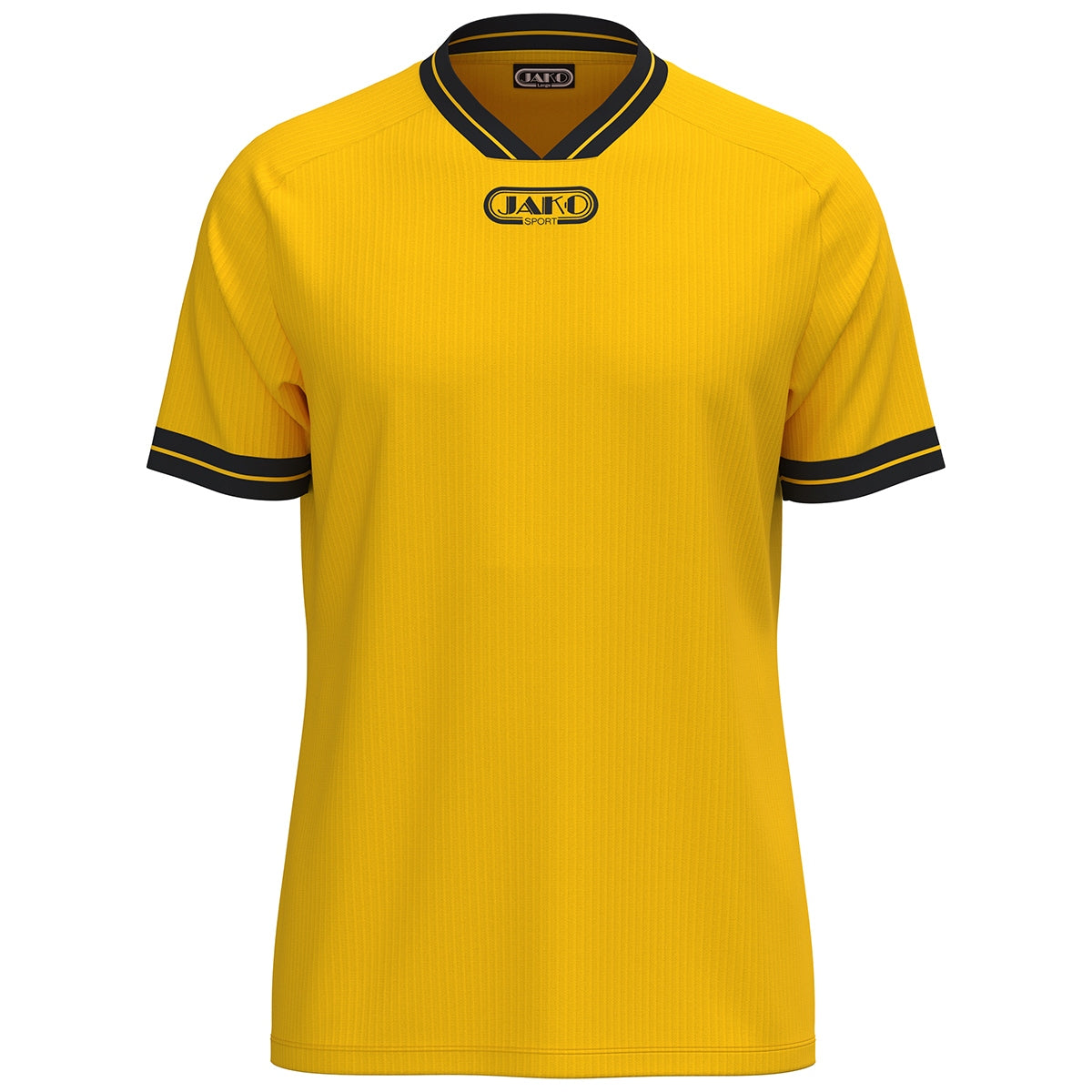 JAKO Trikot Retro kurzarm – Gelb (vorne)