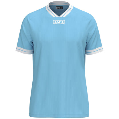 JAKO Trikot Retro kurzarm – Blau (455) (vorne)