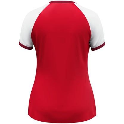 JAKO Trikot Dynamic KA Damen – Rot (114) (hinten)